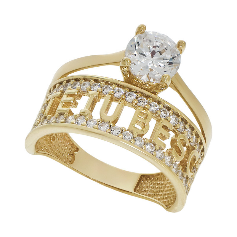 Inel De Logodna, Aur Galben, 14 k, 3.88 gr, Cod Produs: 784338 - Tezaurshop.ro