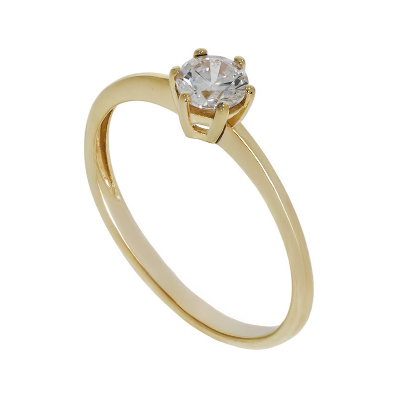 Inel De Logodna, Aur Galben, 14 k, 1.53 gr, Cod Produs: 784628 - Tezaurshop.ro