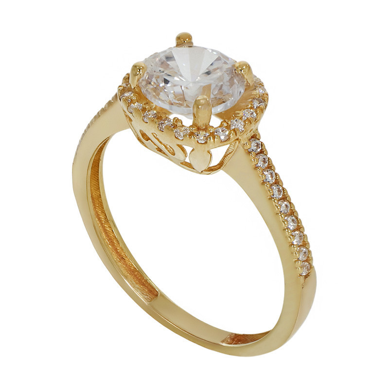 Inel De Logodna, Aur Galben, 14 k, 2.12 gr, Cod Produs: 784824 - Tezaurshop.ro