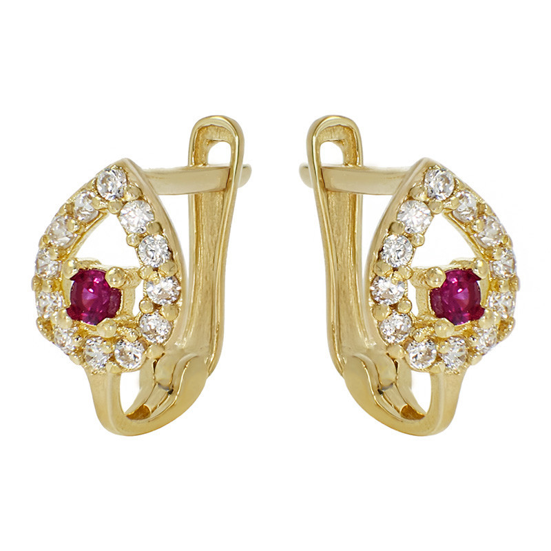 Cercei, Aur Galben, 14 k, 1.21 gr, Cod Produs: 785590 - Tezaurshop.ro