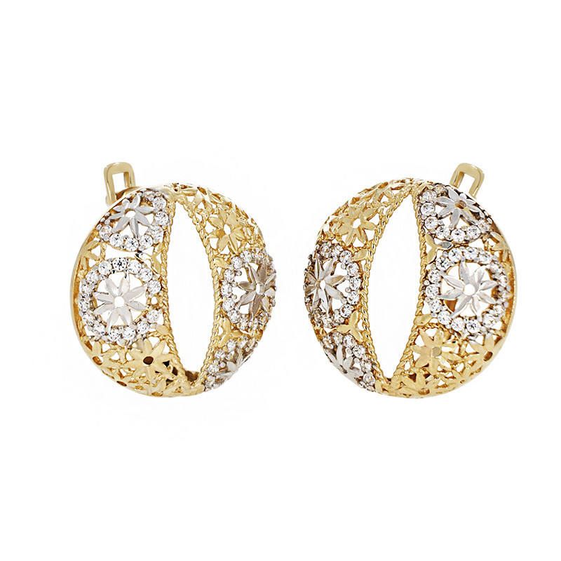 Cercei, Aur Mixt, 14 k, 3.91 gr, Cod Produs: 785961 - Tezaurshop.ro