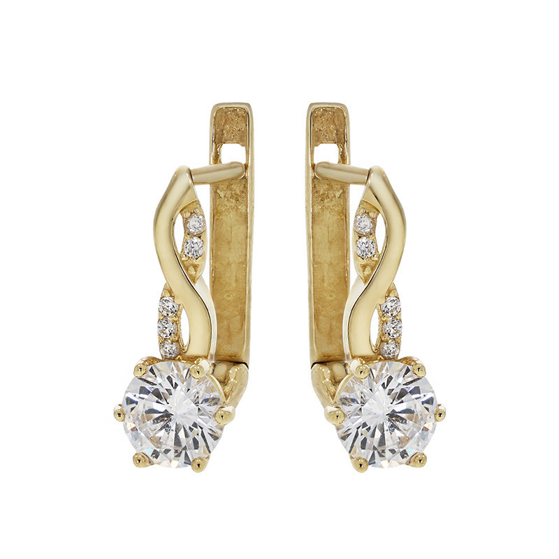 Cercei, Aur Galben, 14 k, 2.71 gr, Cod Produs: 786140 - Tezaurshop.ro