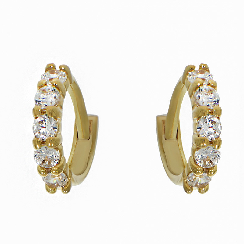 Cercei, Aur Galben, 14 k, 0.63 gr, Cod Produs: 786182 - Tezaurshop.ro