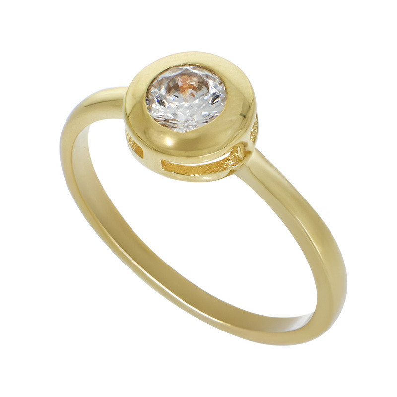 Inel De Logodna, Aur Galben, 14 k, 1.8 gr, Cod Produs: 786183 - Tezaurshop.ro