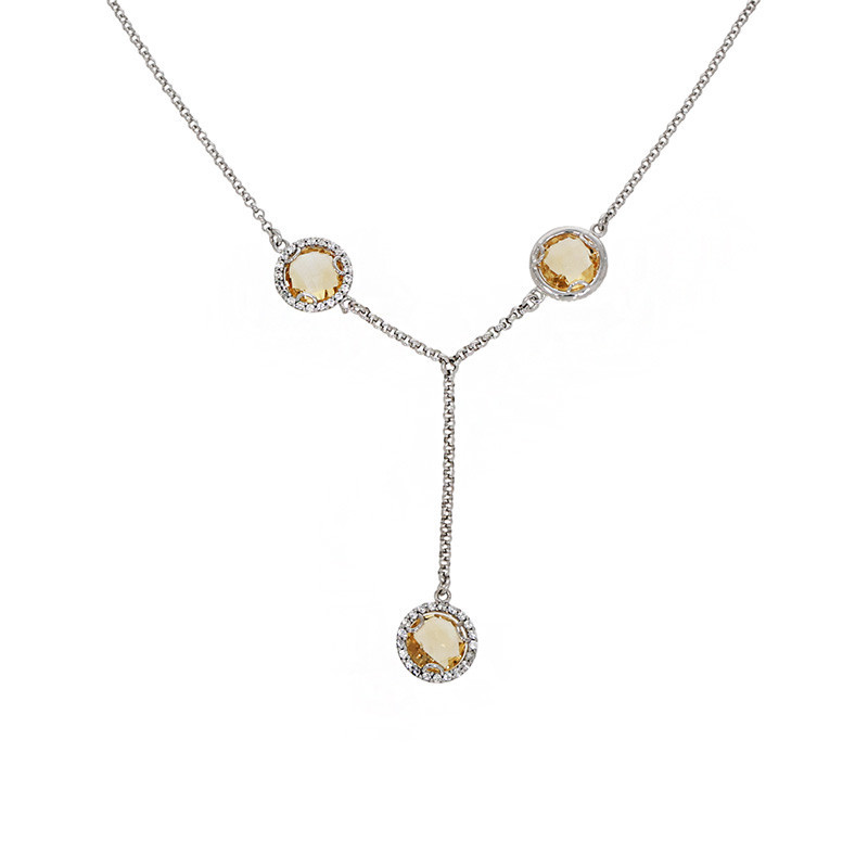 Colier, Aur Alb, 14 k, 6.44 gr, Cod Produs: 786442 - Tezaurshop.ro