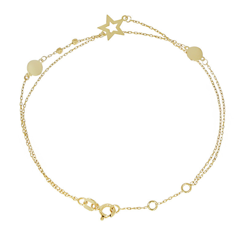 Bratara, Aur Galben, 14 k, 0.92 gr, Cod Produs: 786676 - Tezaurshop.ro