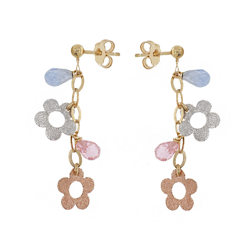 bratari snur aur Cercei, Aur Mixt, 18 k, 3.46 gr, Cod Produs: 786776