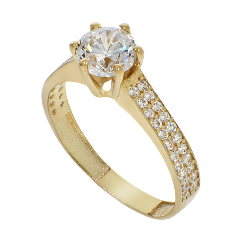 Inel De Logodna, Aur Galben, 14 k, 1.96 gr, Cod Produs: 786807 - Tezaurshop.ro