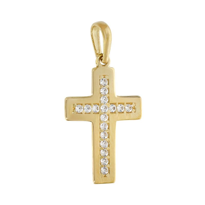 Pandantiv Cruce, Aur Galben, 14 k, 0.94 gr, Cod Produs: 787227 - Tezaurshop.ro