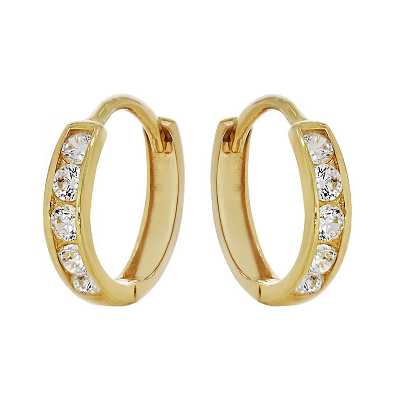 Cercei, Aur Galben, 14 k, 0.75 gr, Cod Produs: 787327 - Tezaurshop.ro