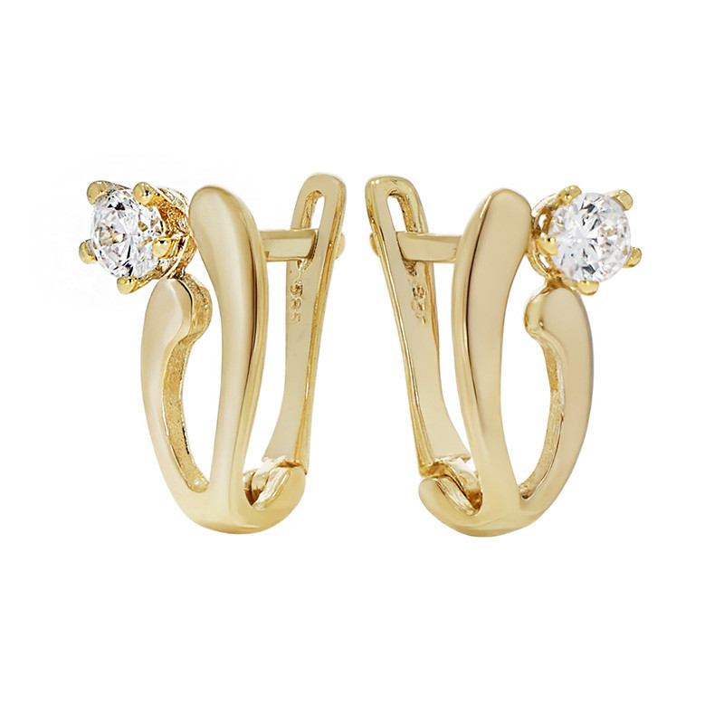 Cercei, Aur Galben, 14 k, 1.54 gr, Cod Produs: 787393 - Tezaurshop.ro