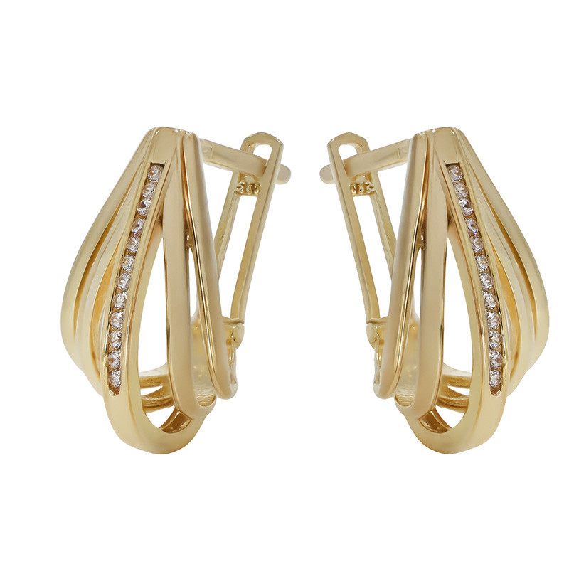 Cercei, Aur Galben, 14 k, 5.84 gr, Cod Produs: 787415 - Tezaurshop.ro