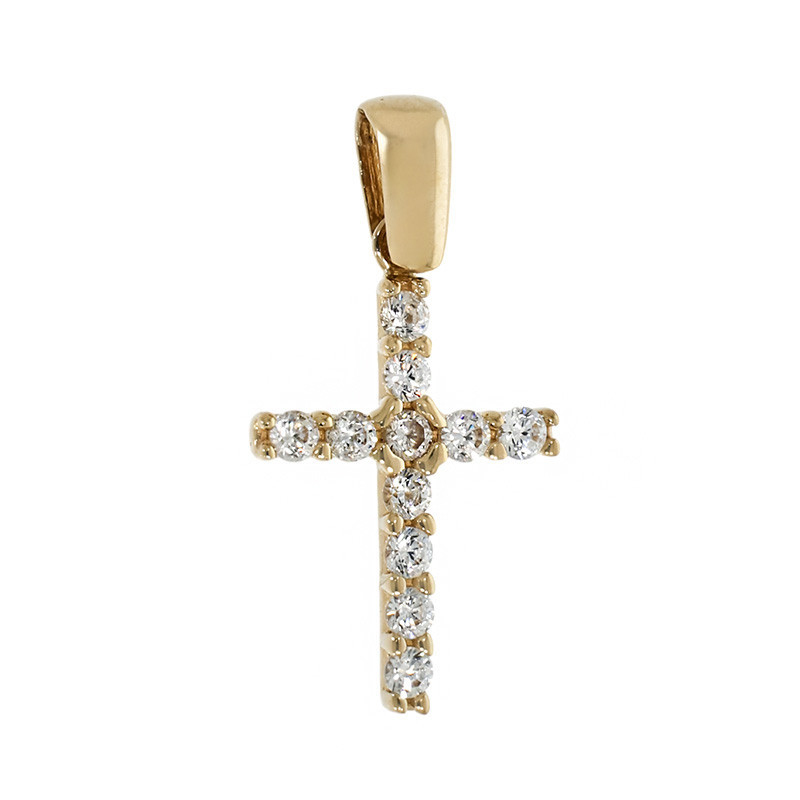 Pandantiv Cruce, Aur Galben, 14 k, 0.74 gr, Cod Produs: 787859 - Tezaurshop.ro