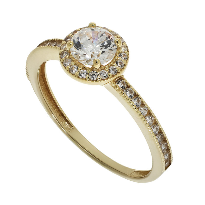 Inel De Logodna, Aur Galben, 14 k, 1.6 gr, Cod Produs: 788158 - Tezaurshop.ro