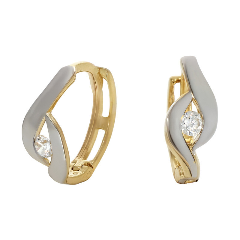 Cercei, Aur Mixt, 14 k, 1.89 gr, Cod Produs: 788176 - Tezaurshop.ro