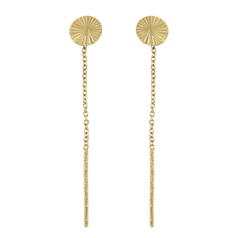 Cercei, Aur Galben, 14 k, 1.07 gr, Cod Produs: 788397 - Tezaurshop.ro