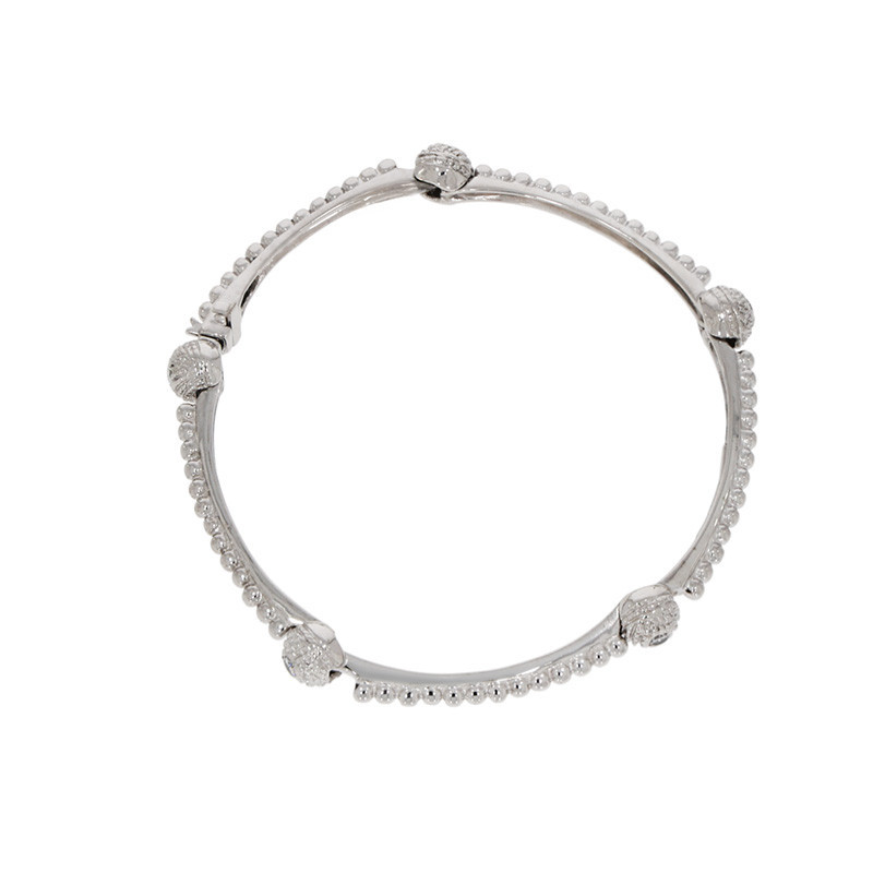 Bratara, Aur Alb, 18 k, 13.27 gr, cu Diamante, Cod Produs: 788558 - Tezaurshop.ro