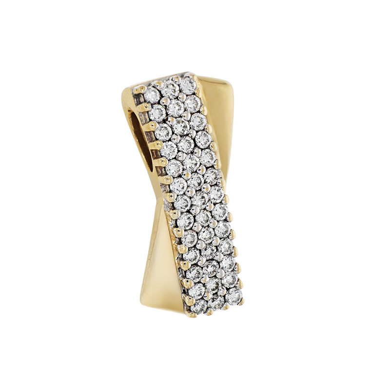 Pandantiv, Aur Galben, 18 k, 5.07 gr, cu Diamante, Cod Produs: 788657 - Tezaurshop.ro