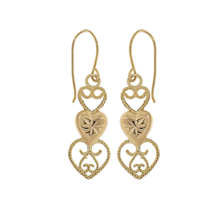 Cercei, Aur Galben, 14 k, 0.59 gr, Cod Produs: 788684 - Tezaurshop.ro