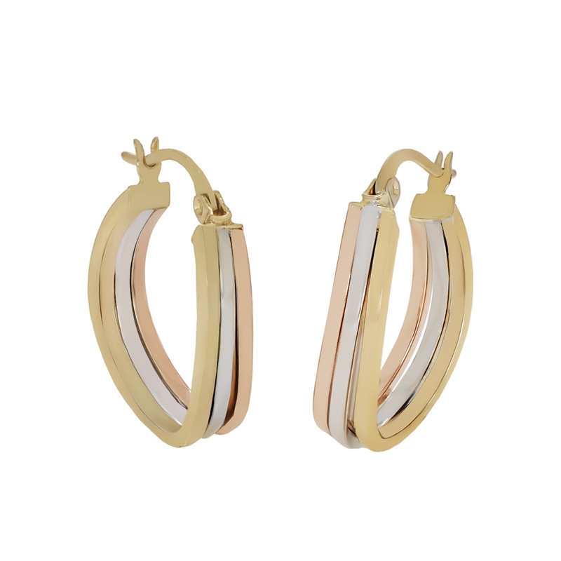 Cercei, Aur Mixt, 14 k, 2.58 gr, Cod Produs: 788713 - Tezaurshop.ro