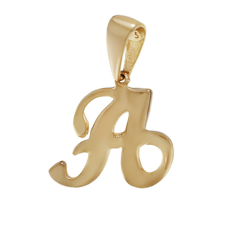 Pandantiv Initiala, Aur Galben, 14 k, 0.69 gr, Cod Produs: 789153 - Tezaurshop.ro