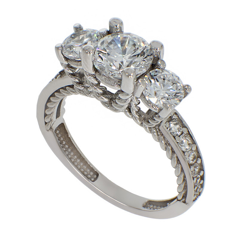 Inel, Aur Alb, 14 k, 3.21 gr, Cod Produs: 789761 - Tezaurshop.ro