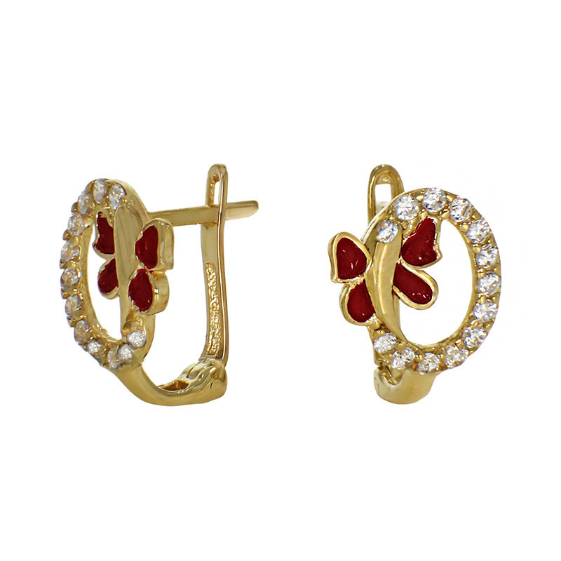 Cercei, Aur Galben, 14 k, 1.53 gr, Cod Produs: 790353 - Tezaurshop.ro