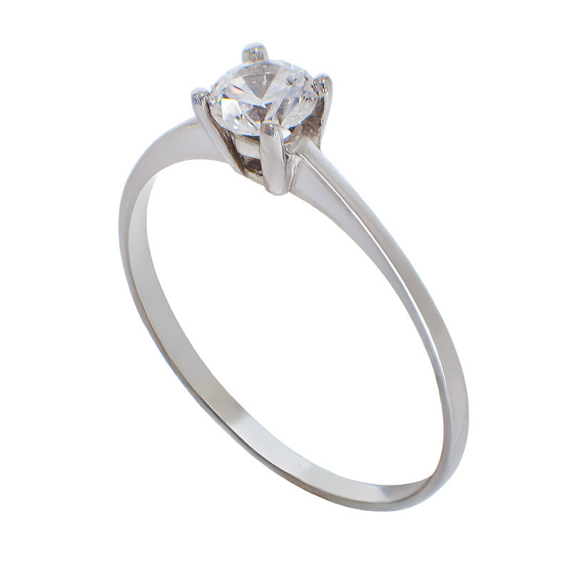 Inel De Logodna, Aur Alb, 14 k, 0.97 gr, Cod Produs: 790487 - Tezaurshop.ro