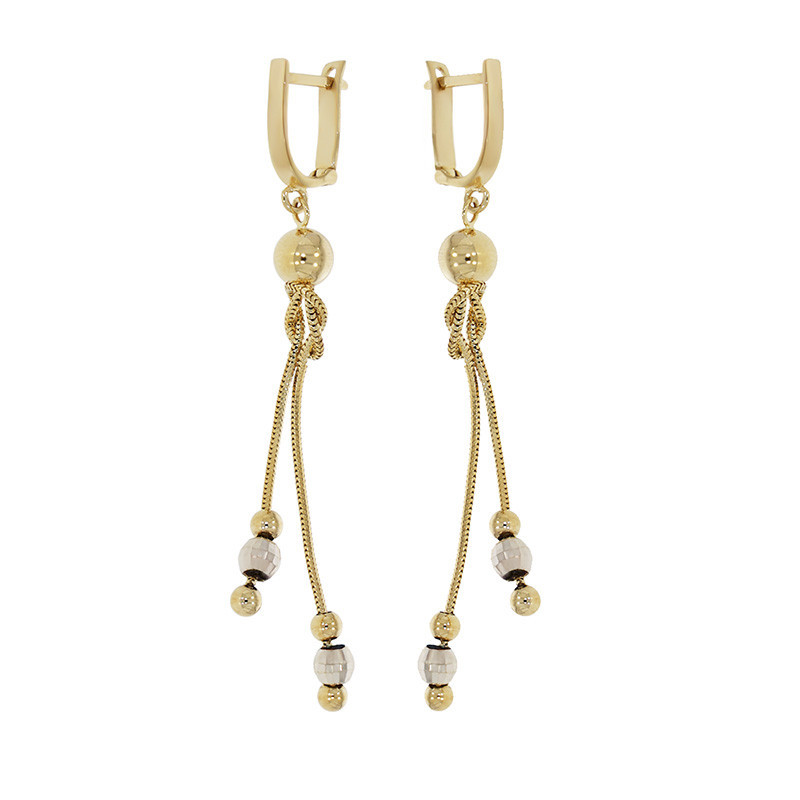 Cercei, Aur Mixt, 14 k, 4.3 gr, Cod Produs: 790868 - Tezaurshop.ro