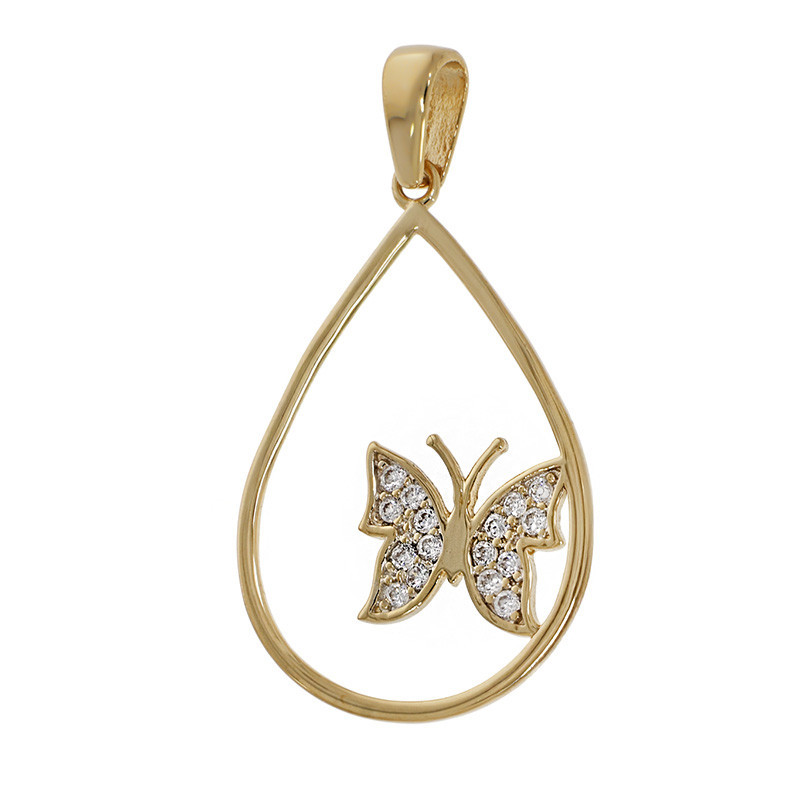 termocuplu tip k Pandantiv, Aur Galben, 14 k, 1.44 gr, Cod Produs: 790870