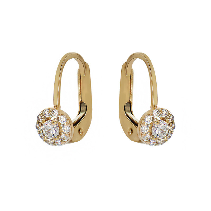 Cercei, Aur Galben, 14 k, 1.08 gr, Cod Produs: 791169 - Tezaurshop.ro