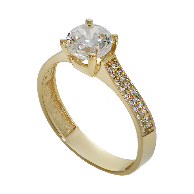 Inel De Logodna, Aur Galben, 14 k, 2.3 gr, Cod Produs: 791497 - Tezaurshop.ro