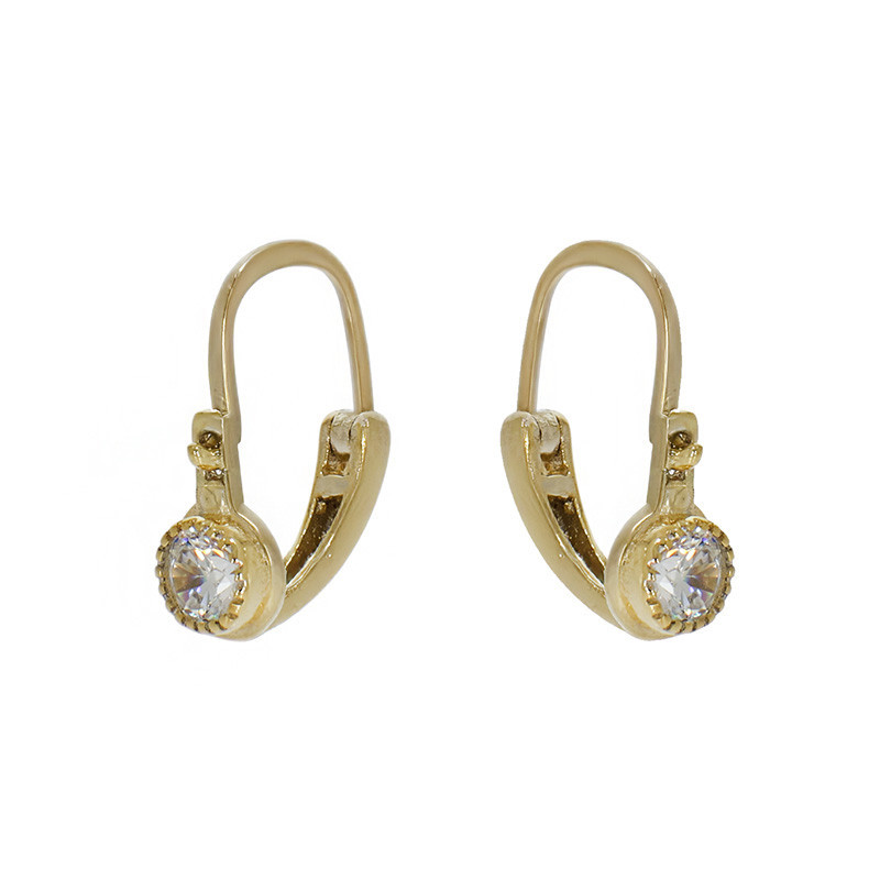 Cercei, Aur Galben, 14 k, 0.85 gr, Cod Produs: 791652 - Tezaurshop.ro