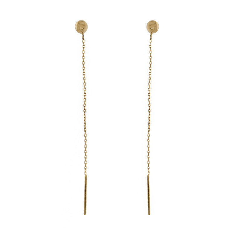 Cercei, Aur Galben, 14 k, 1.08 gr, Cod Produs: 791947 - Tezaurshop.ro