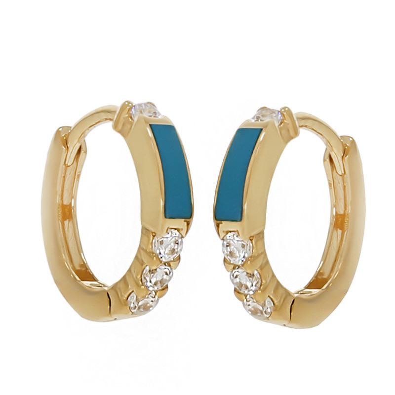 Cercei, Aur Galben, 14 k, 1.05 gr, Cod Produs: 792093 - Tezaurshop.ro