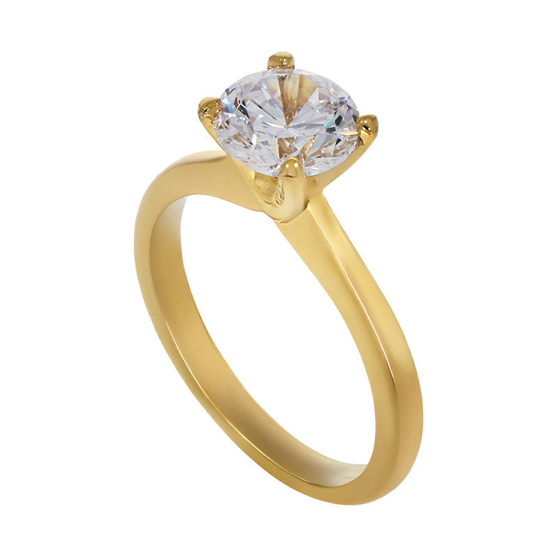 Inel De Logodna, Aur Galben, 14 k, 4.4 gr, Cod Produs: 792174 - Tezaurshop.ro