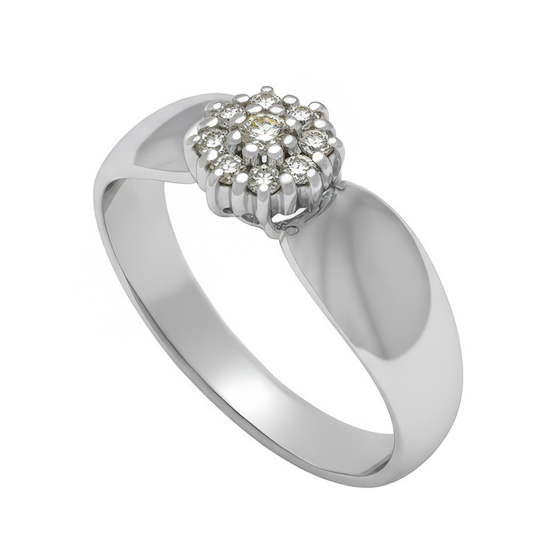 Inel, Aur Alb, 14 k, 3.64 gr, Cod Produs: 792403 - Tezaurshop.ro