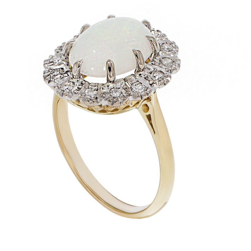 Inel, Aur Galben, 18 k, 4.78 gr, cu Diamante, Cod Produs: 792814 - Tezaurshop.ro