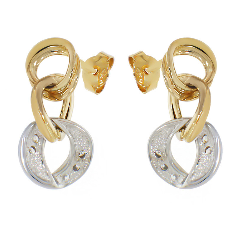 bratari snur aur Cercei, Aur Mixt, 18 k, 4.87 gr, Cod Produs: 793061