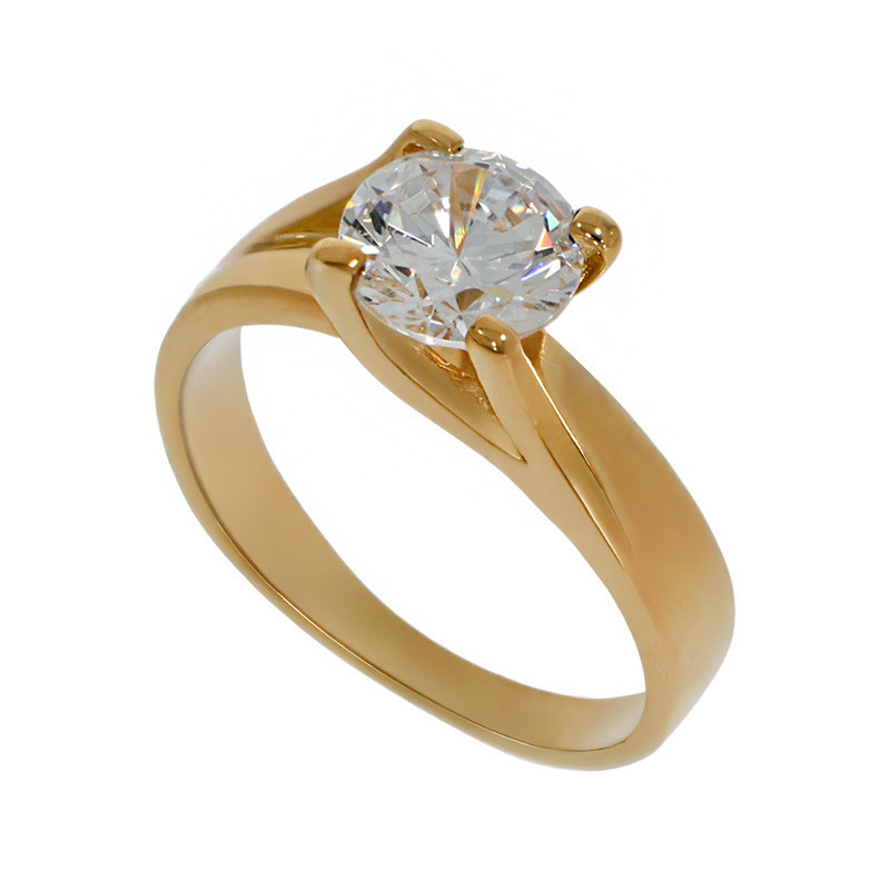 cât costă gramul de aur de 14 karate Inel De Logodna, Aur Galben, 14 k, 3.14 gr, Cod Produs: 793154
