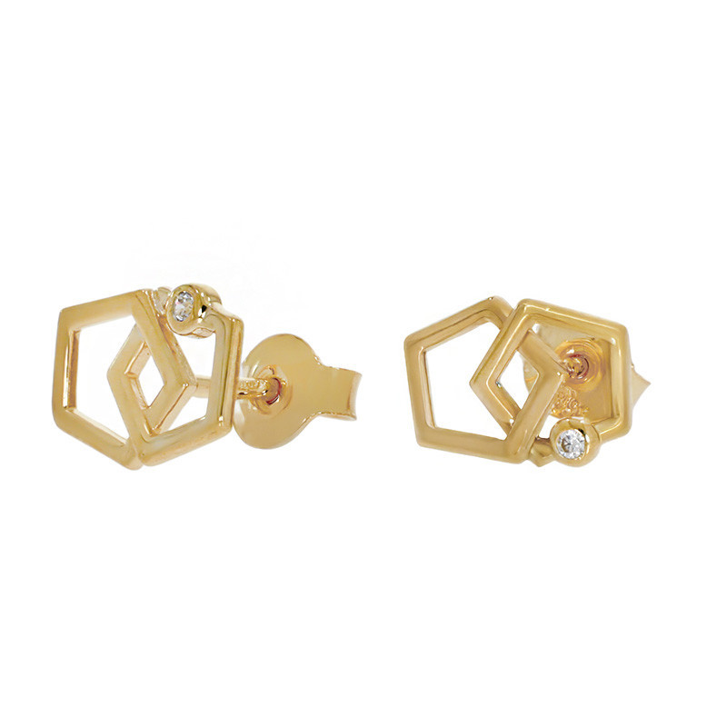 Cercei, Aur Galben, 14 k, 1.36 gr, Cod Produs: 793159 - Tezaurshop.ro