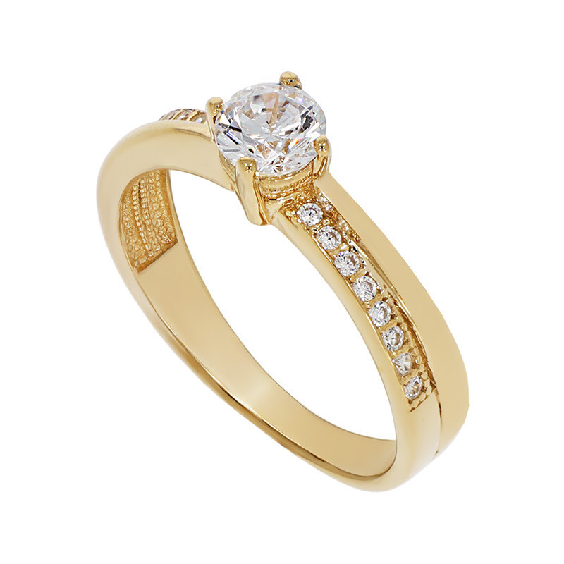 Inel De Logodna, Aur Galben, 14 k, 2.85 gr, Cod Produs: 793381 - Tezaurshop.ro