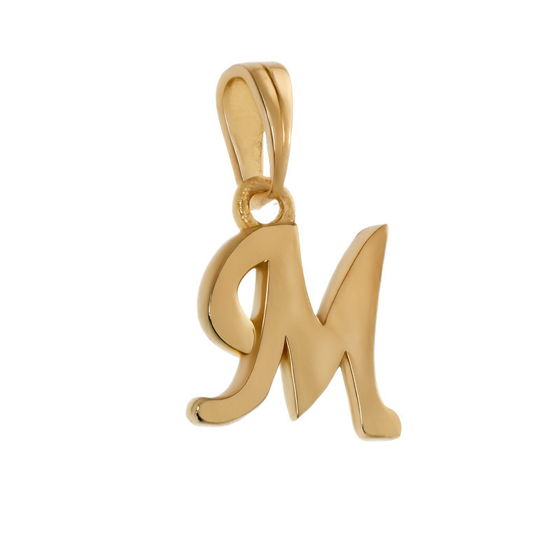 Pandantiv Initiala, Aur Galben, 14 k, 0.54 gr, Cod Produs: 793491 - Tezaurshop.ro