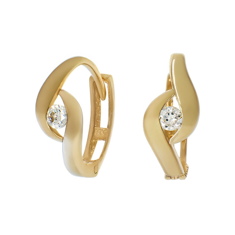 nume de cod: k 9 Cercei, Aur Galben, 14 k, 1.93 gr, Cod Produs: 793902