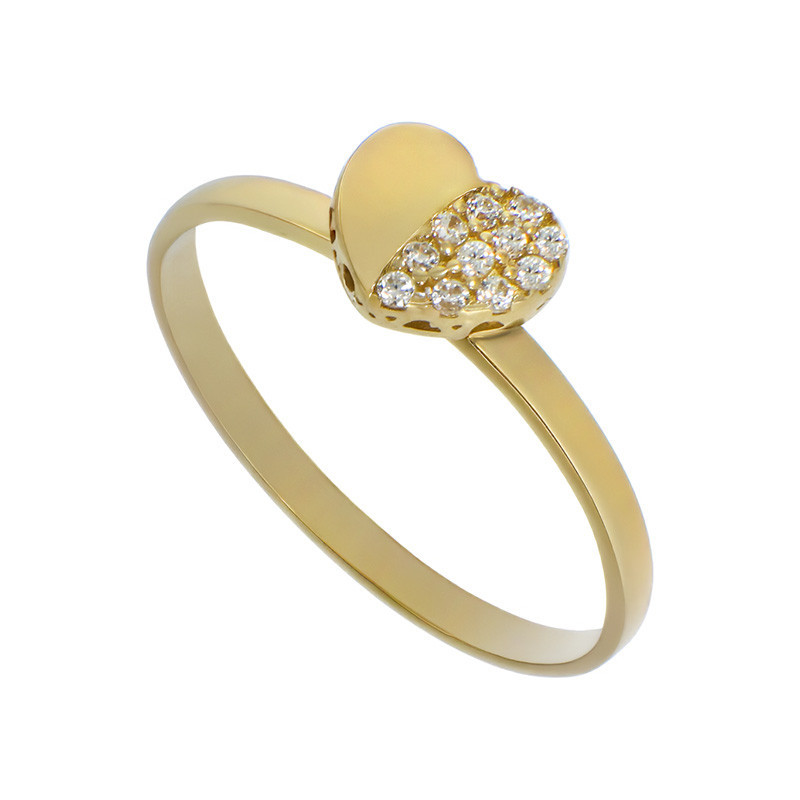 Inel De Logodna, Aur Galben, 14 k, 1.2 gr, Cod Produs: 793919 - Tezaurshop.ro