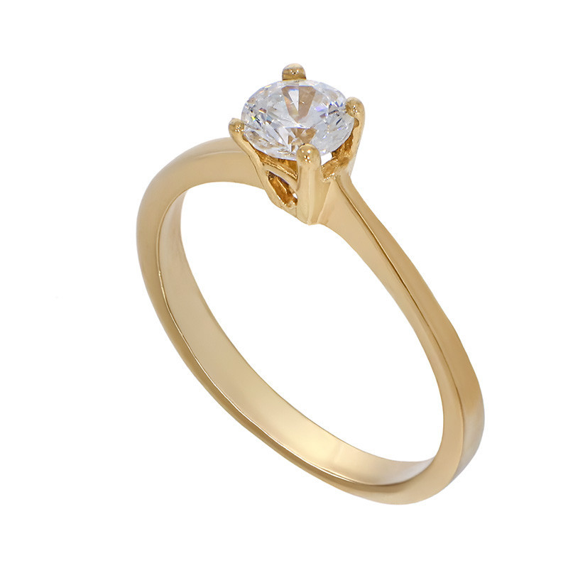 nume de cod: k 9 Inel De Logodna, Aur Galben, 14 k, 2.25 gr, Cod Produs: 793935