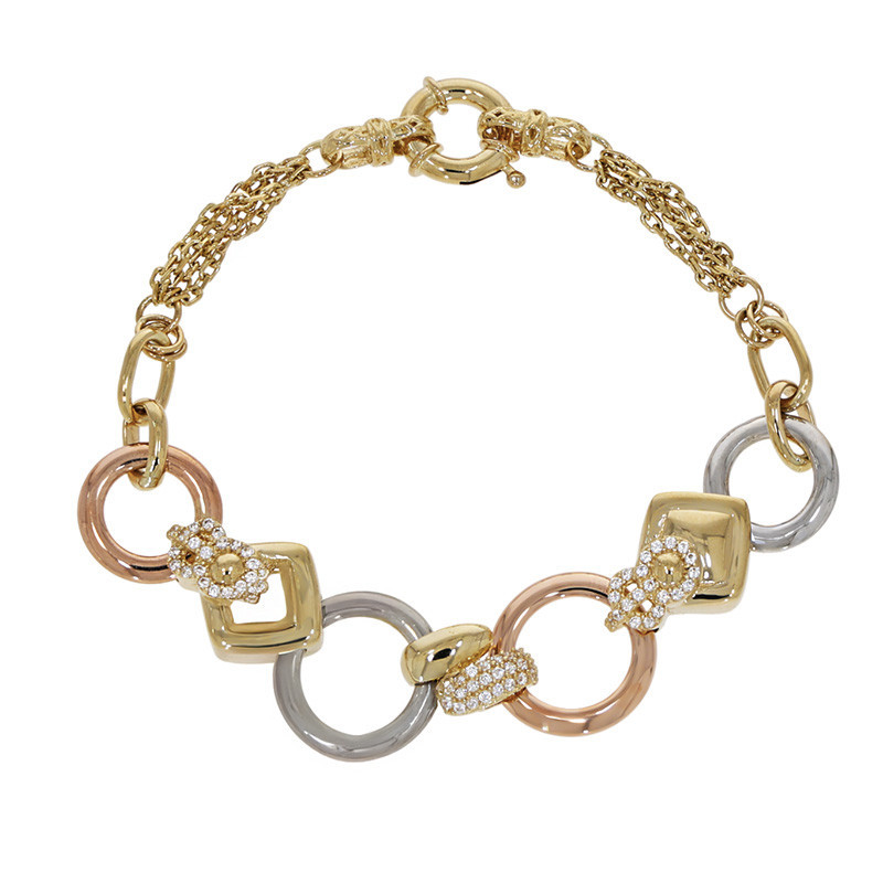 Bratara, Aur Mixt, 14 k, 9.83 gr, Cod Produs: 794320 - Tezaurshop.ro