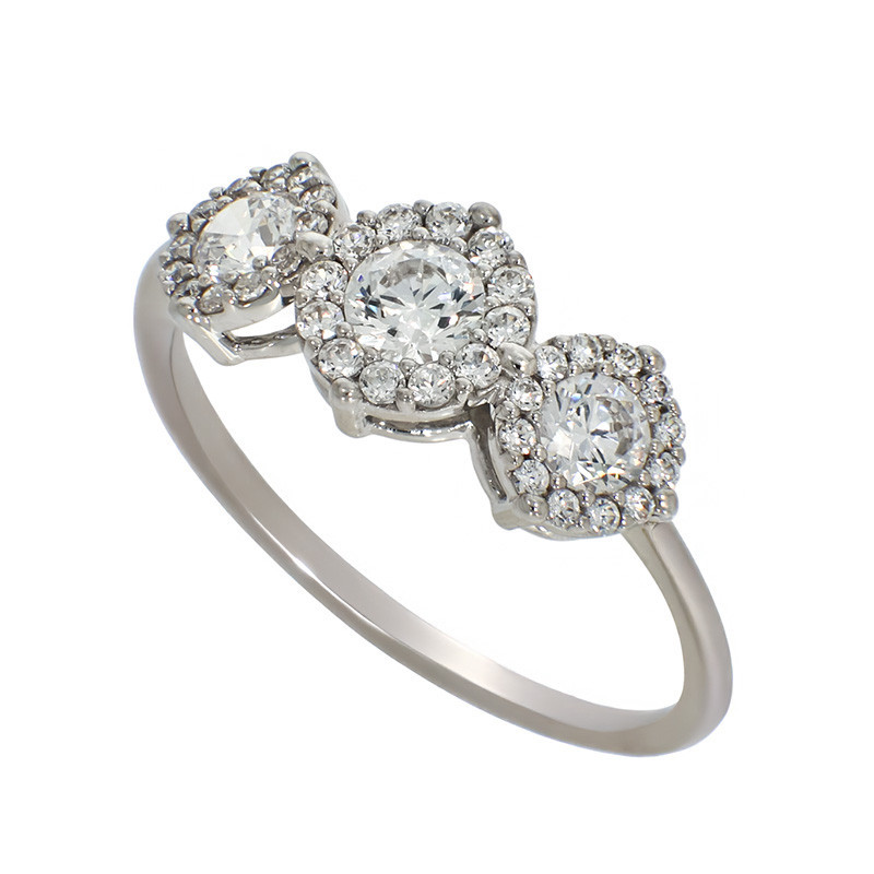 Inel, Aur Alb, 18 k, 1.99 gr, Cod Produs: 794345 - Tezaurshop.ro