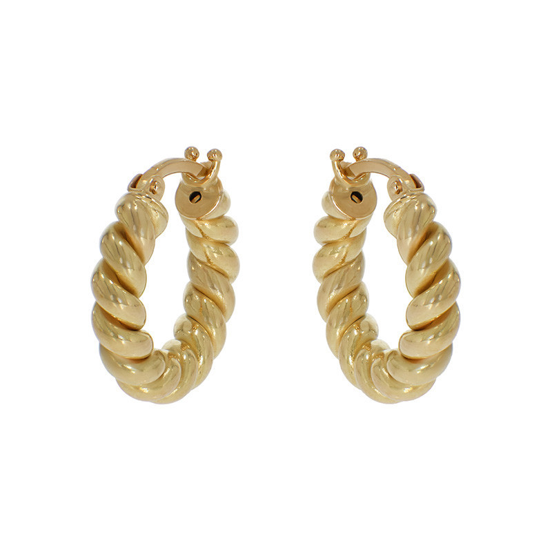 anvelope 2,75/18 Cercei, Aur Galben, 18 k, 3.2 gr, Cod Produs: 794541