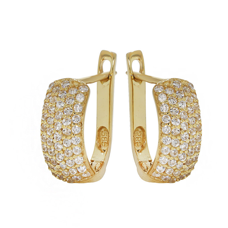 ceas aur Cercei, Aur Galben, 14 k, 2.69 gr, Cod Produs: 794572